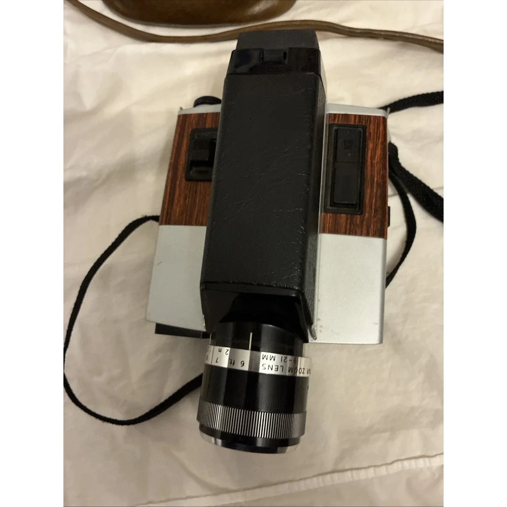Kodak XL350 Super 8 Movie Camera Outfit Untested With Original Bag